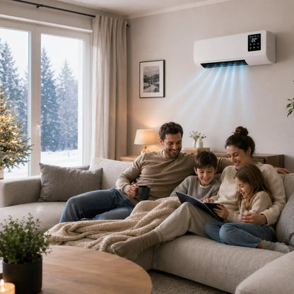 FreiKlima Pro – Climatiseur portable 2-en-1 avec chauffage | Sans installation | Jusqu’à 51 m²